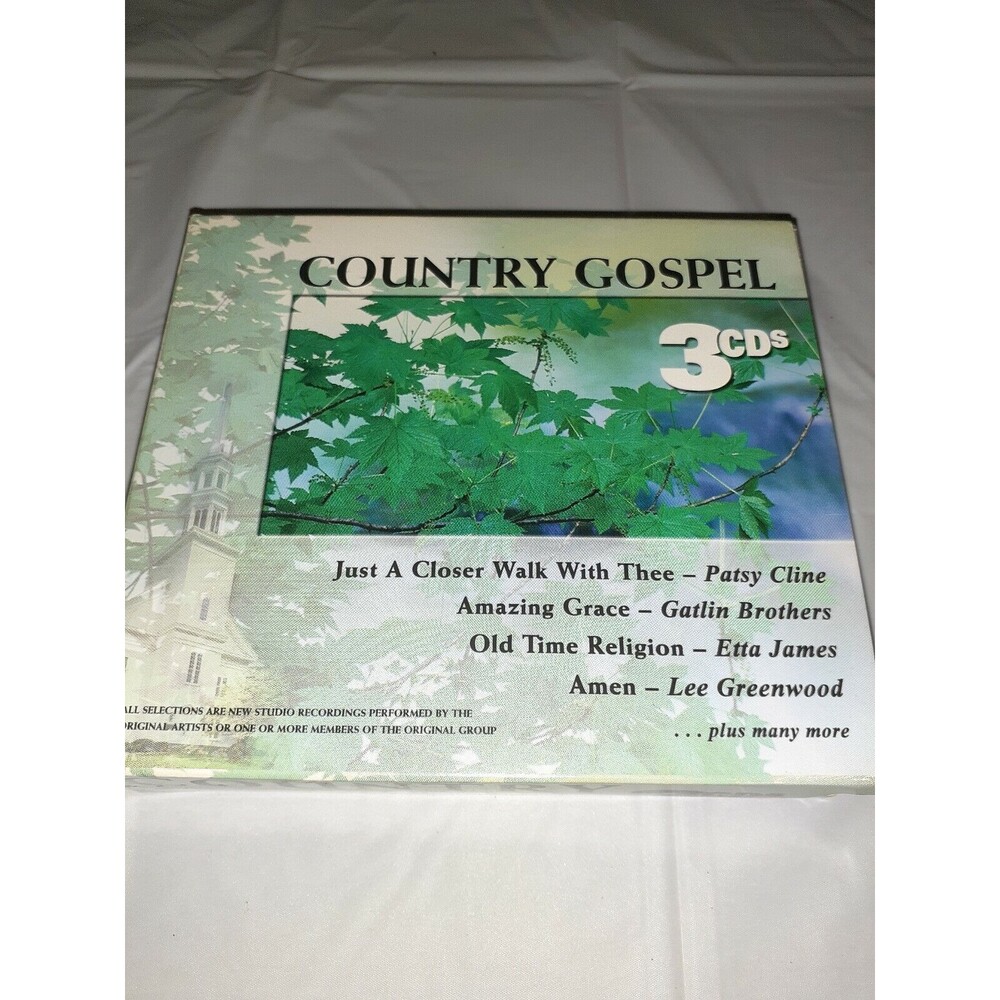Country Gospel 3 CD Set one broken case